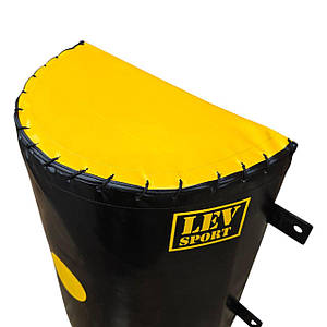 Маківара LEV SPORT настінна конусна 40х50х22,5 чорно-жовта