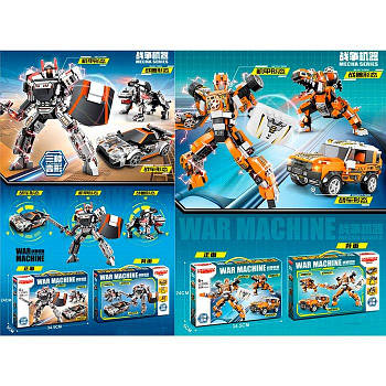 Конструктор 3в1 (робот, машина, монстр), 298-308 деталей L33005-6 G-Rich