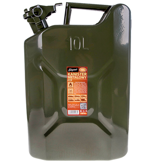 Каністра металева 10 л, фото 1
