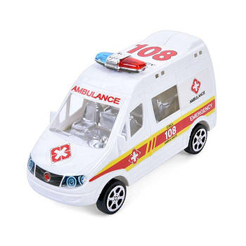 Іграшка машинка транспорт спецслужб інерційна, швидка допомога 505 G-Rich