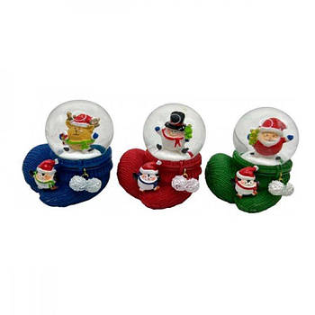 Куля снігова Новорічний Дід Мороз/Рукавичка SK-153 45мм 642170 G-Rich