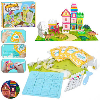 Набір для творчості "Місто мрій", побудуй будинок I003 G-Rich