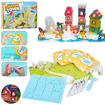 Набір для творчості "Місто мрій", побудуй будинок I002 G-Rich