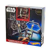 Ігровий набір Hot Wheels Mattel Star Wars Стрілянина за мішенями Битва на планеті Хот CGN33/CMT37