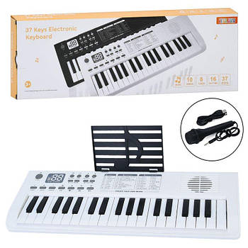 Синтезатор дитячий 37 клавіш, підставка для нот R671 G-Rich