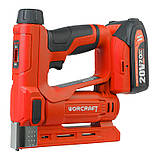 Акумуляторний комбінований цвяхозабивач WORCRAFT CNS-S20LiCM, меблевий нейлер, фото 3