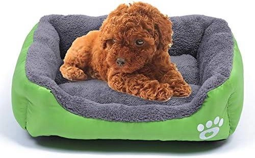 Лежанка - пуф для собак та котів S (45*35см). М'яке ліжко для тварин чорний, сірий, зелений.