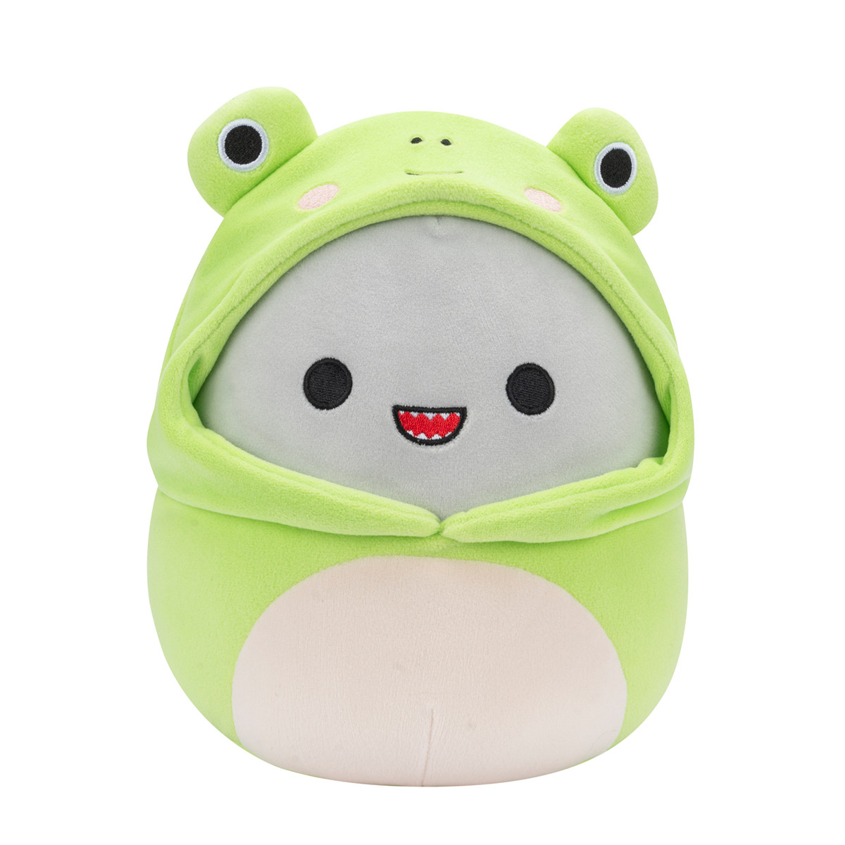 М'яка іграшка SQUISHMALLOWS - АКУЛА ГОРДОН (30 cm, у одязі), фото 1