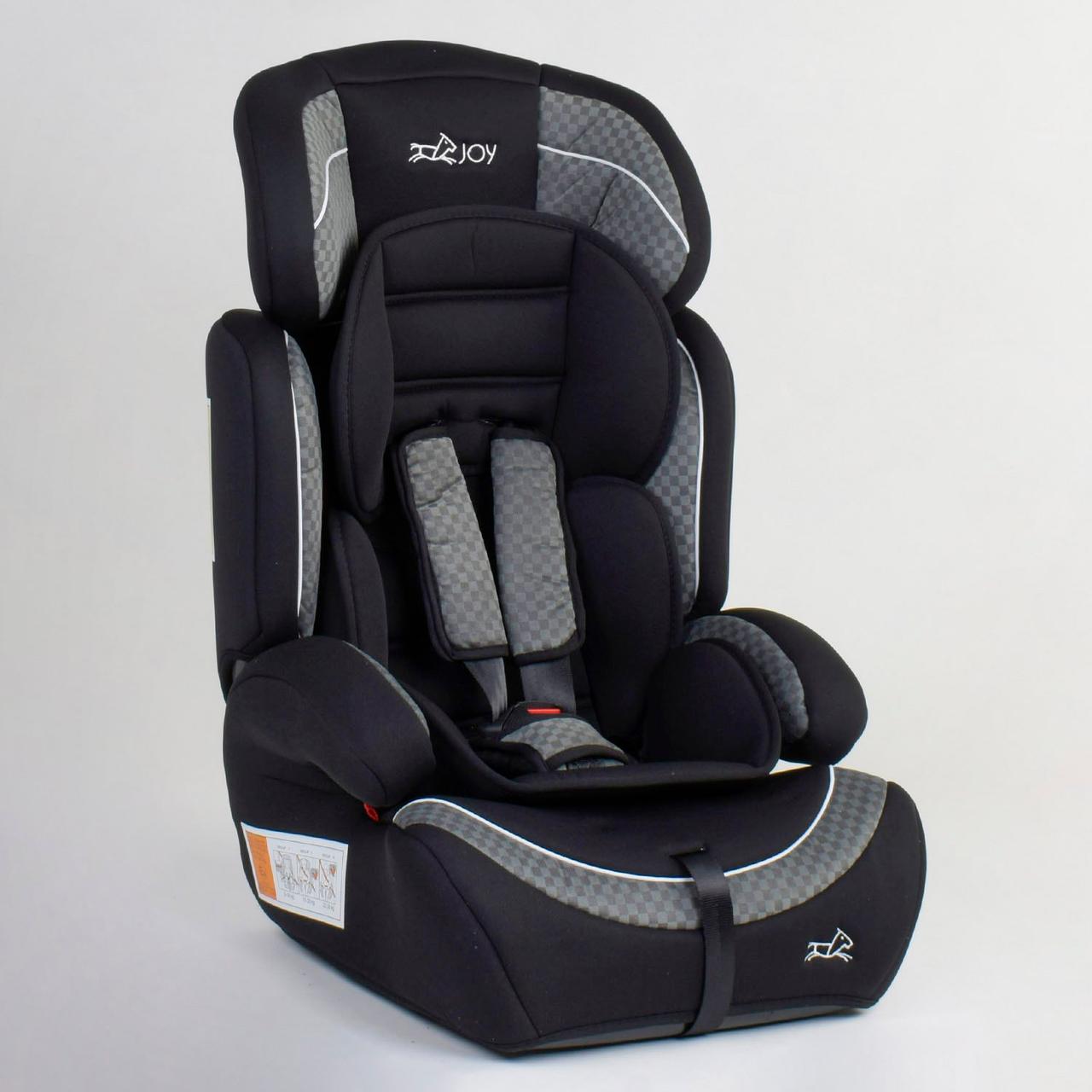Автокрісло дитяче JOY 57893, універсальне, з бустером, група 1/2/3, вага дитини 9-36 кг, фото 1