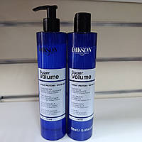 Шампунь і кондиціонер Diksoprime для об'єму волосся по 300 мл Super Volume Shampoo and conditioner