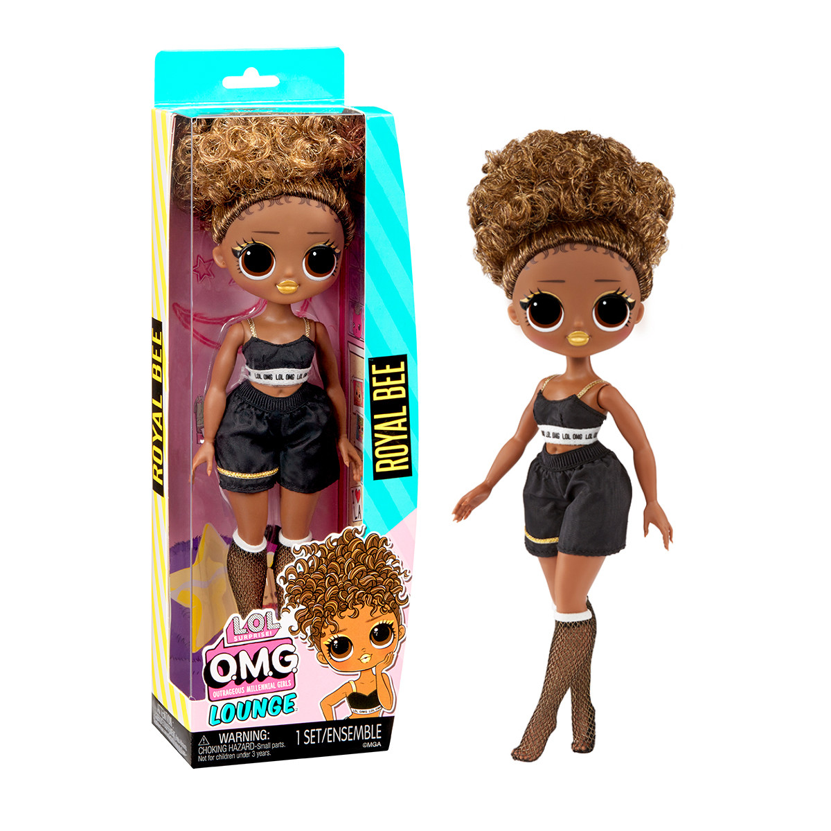 Лялька L.O.L. Surprise! серії "OPP OMG" - КОРОЛЕВА БДЖІЛКА, фото 1