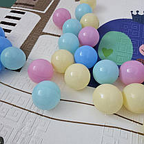 Дитячий розкладний манеж Avko 120х180см Pink + кульки та килимок, фото 2