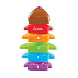 Навчальний ігровий набір LEARNING RESOURCES Spike The Fine Motor Hedgehog™ - БАРВИСТИЙ ЇЖАЧОК, фото 3