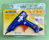 Пістолет 220V для клейових стрижнів Ø 7 мм, потужність 20 Вт, з вимикачем, фото 2