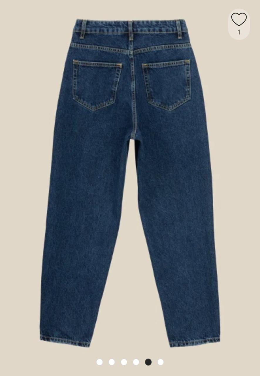 Джинси Мом На Байці 46,48,50,52,54,56,58,60,62(наш 505), фото 1