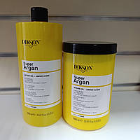 Маска та шампунь Diksoprime для сухого волосся по 1000 мл Super Argan Mask and Shampoo
