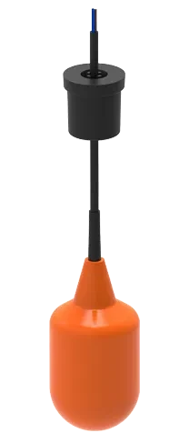 Поплавцевий датчик рівня серії ELA 400, 2 бар, 80°C, гумовий кабель, фото 1