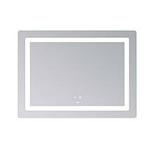 Дзеркало Lidz Kubis (KU2) 900х700 з LED-підсвіткою Touch, з антизапотіванням, з димером, рег. яскравості LD78LF90448452, фото 4