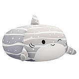 М'яка іграшка SQUISHMALLOWS – КИТОВА АКУЛА САЧІ (30 cm), фото 6