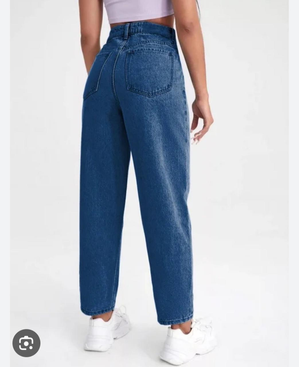 Джинси Мом На Байці 46,48,50,52,54,56,58,60,62(наш 505), фото 1