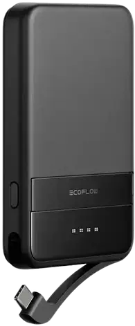 Повербанк EcoFLow RAPID Magnetic Power Bank 5000 Black - Офіційна гарантія, фото 1