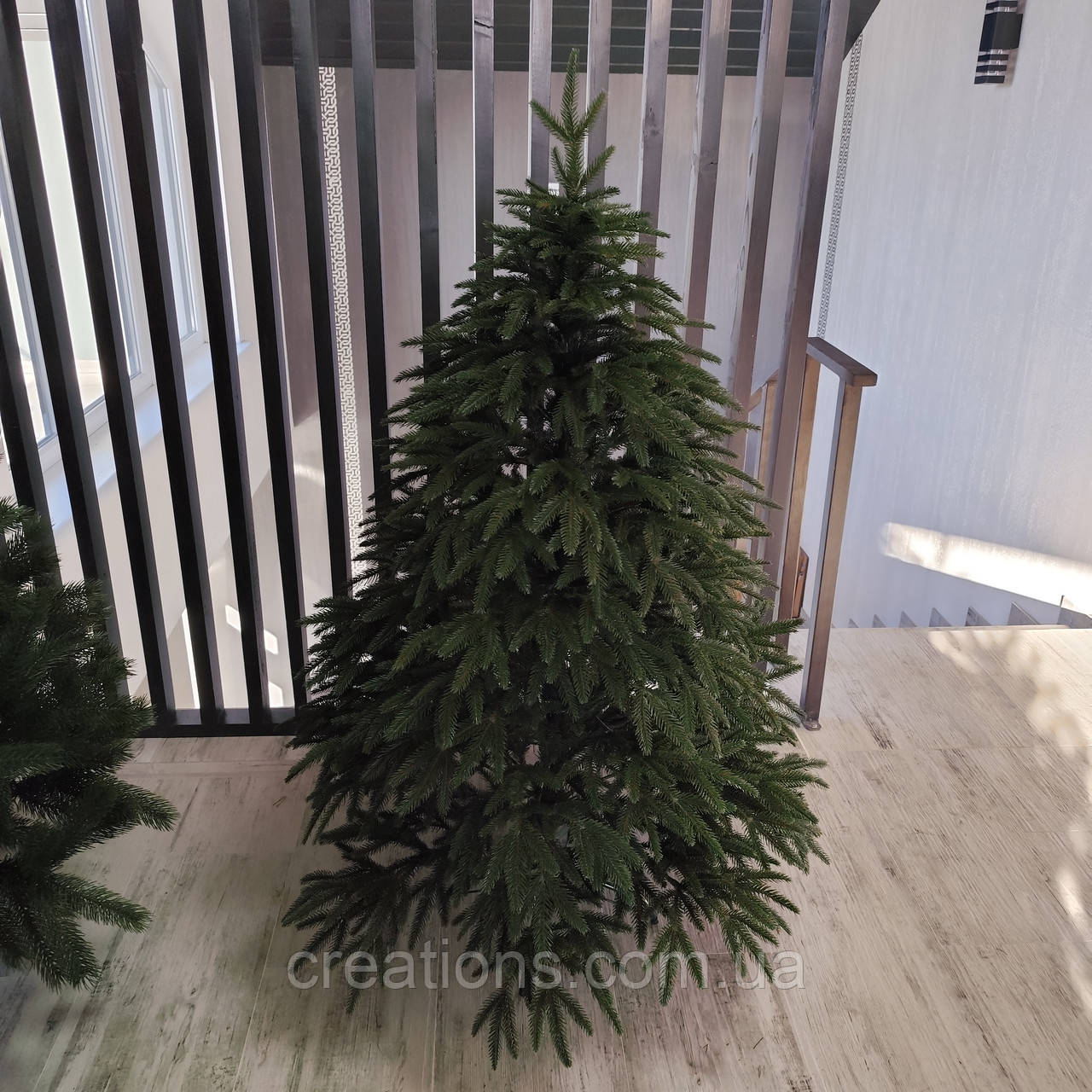 Штучна ялинка лита "Смерека" зелена 1.5 м, фото 1