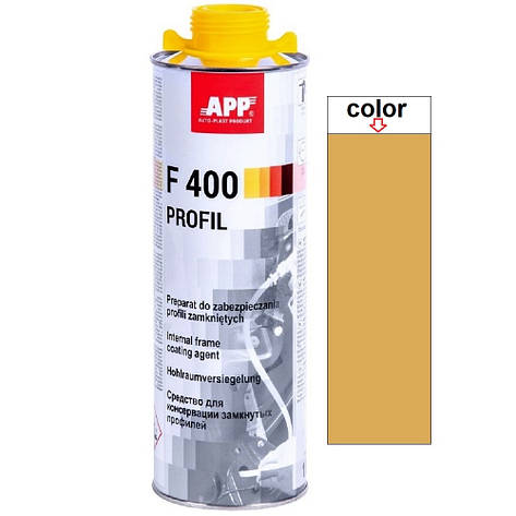 Консервант прихованих порожнин мовіль бурштиновий APP Profil F400 1л, фото 1