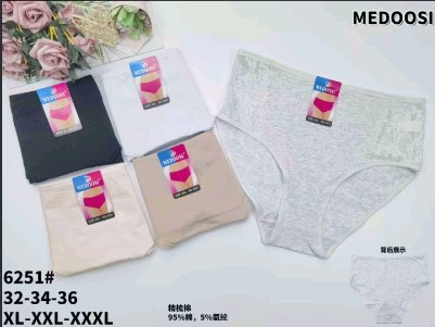 Трусики Medoosi прості квітки по бокам N2, фото 1