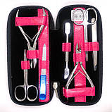 Манікюрний набір KDS манікюрно педикюрний (7 предметів) з металевою пилочкою, фото 7