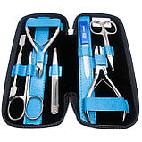 Манікюрний набір KDS манікюрно педикюрний (7 предметів) з металевою пилочкою, фото 9