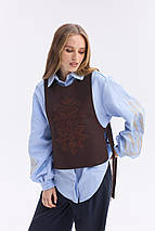 Жіночий вишитий жилет MEREZHKA "Сойка", фото 4