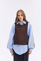 Жіночий вишитий жилет MEREZHKA "Сойка", фото 5