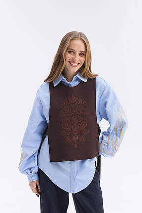 Жіночий вишитий жилет MEREZHKA "Сойка", фото 1