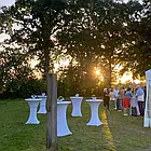 Чохол для фуршетного коктельного стола 80*110 см, фото 5