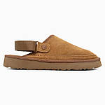 Чоловічі клоги UGG Goldenstar Clog Chestnut (коричневі) модні шльопанці ugg-0116 Уги топ, фото 6