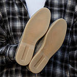 Чоловічі повсякденні лофери Loro Piana Sweet Grey (сірі) стильні туфлі 2308 Лоро Піана топ, фото 4