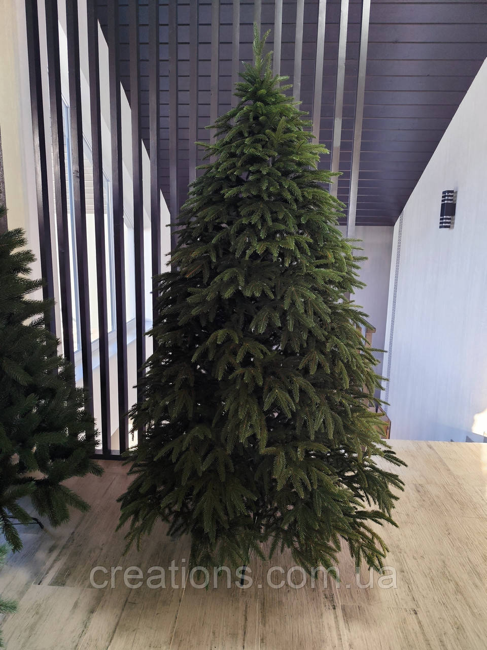 Штучна ялинка лита "Смерека" зелена 2.1 м, фото 1