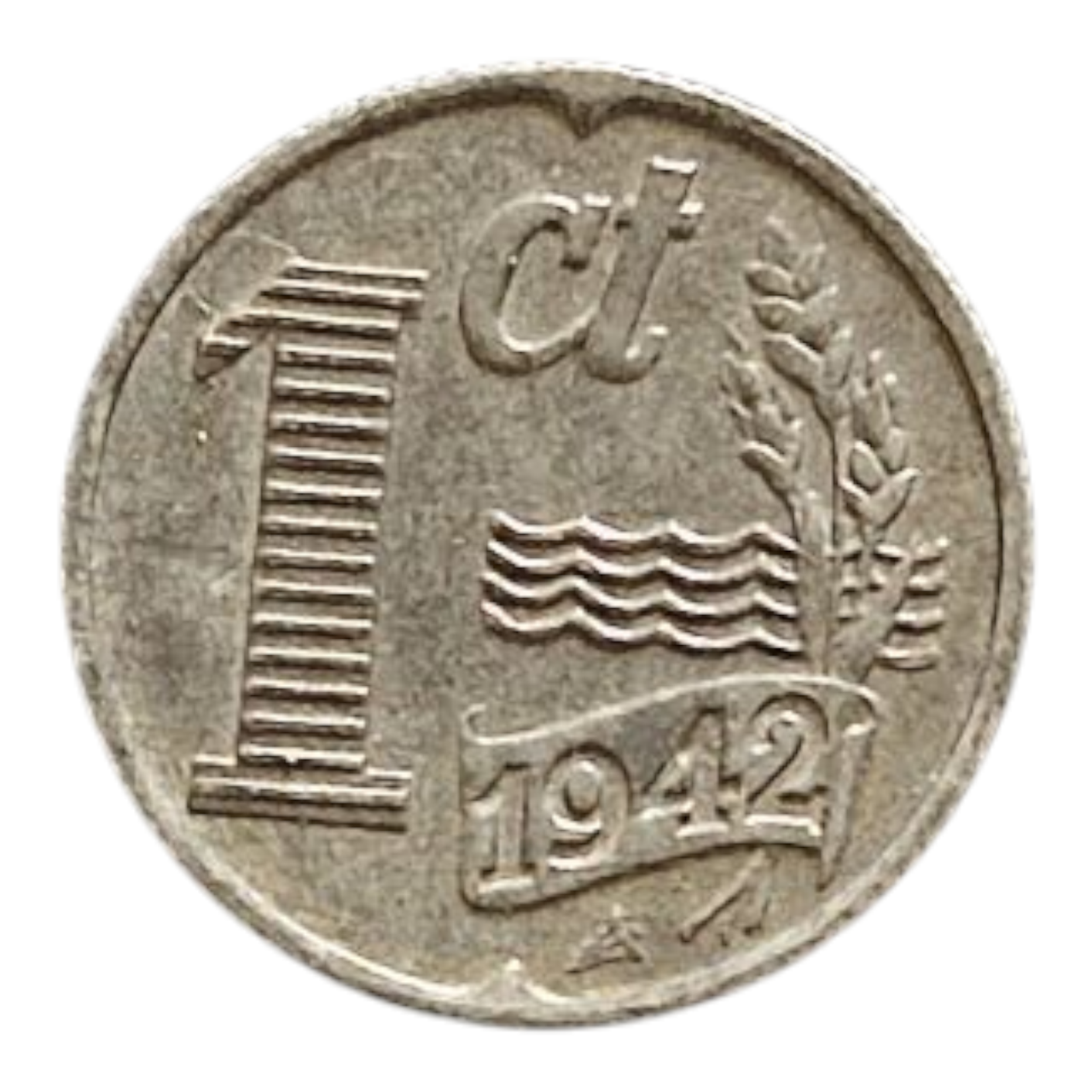 Нідерланди 1 цент, 1942, фото 1