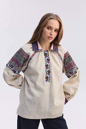 Жіноча вишиванка MEREZHKA "Жидачівська" колекція Старовинні, фото 1