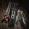 Набір шампурів у шкіряному чохлі "Атаман-2 Люкс", фото 8