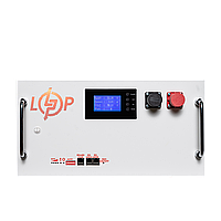 Акумулятор LP LiFePO4 51,2V - 230 Ah (11776Wh) (BMS SP 200A/100A) RM RS485/CAN LCD WH