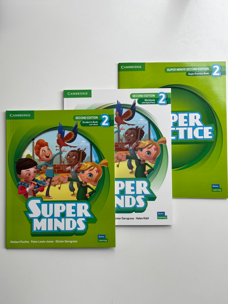 Комплект Super Minds Second Edition 2 Student's Book + Workbook + Super Practice, фото 1