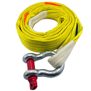 Буксирувальний ремінь (петля-скоба) 30/45т, 6000мм