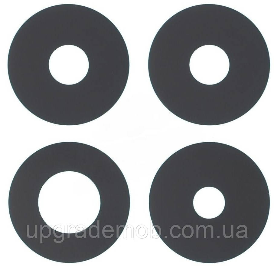 Скло камери Xiaomi Redmi Note 14 Pro 4G/Redmi Note 14 Pro 5G/Poco X7 без рамки комплект 4, фото 1