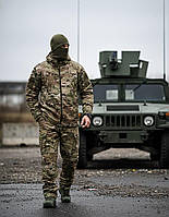 Зимовий тактичний костюм мультикам ріп-стоп, Військовий водовідштовхуючий костюм мультикам, Армійський зимовий костюм, oyi scv woq