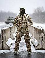 Зимовий Військовий костюм мультикам, тактичний водовідштовхуючий костюм мультикам, Армійський зимовий костюм камуфляж, oyi scv woq