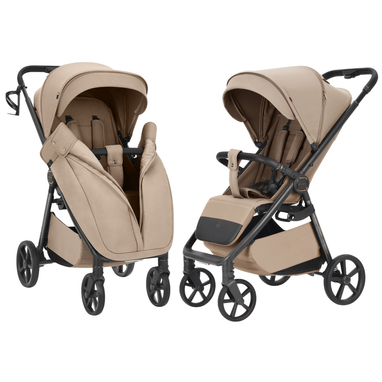 Прогулянкова коляска Carrello Bravo Carbon CRL-5530 — карбонова рама, LED‑підсвітка, до 22 кг, фото 1