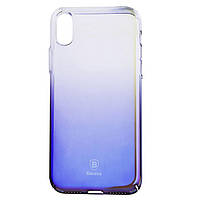 Чохол Baseus для iPhone X/Xs Glaze Purple (WIAPIPHX-GC01)