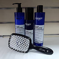 Набір шампунь кондиціонер спрей гребінець Diksoprime для обсягу Super Volume Shampoo conditioner and spray
