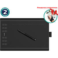 Графічний планшет Huion New 1060Plus + рукавичка